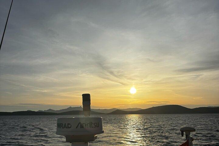 Tour privato al tramonto in yacht con cena a Bodrum