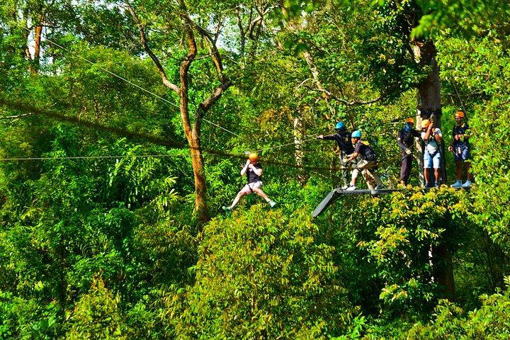Phuket Jungle ATV Ride Zipline Thrill Combo