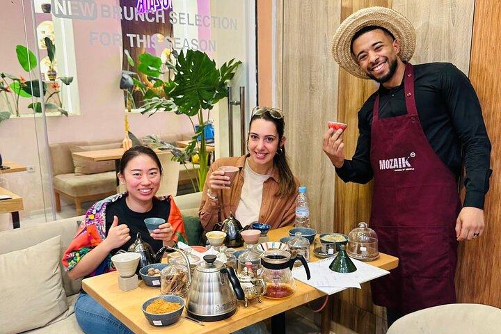 Marrakech: Workshop privato di 2 ore su tè marocchino e caffè speziato