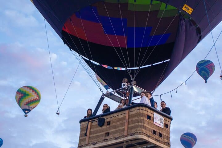 Hot Air Balloon Flight with Breakfast in Cave and Transportation