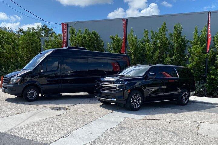 Aeropuerto de Miami, Hoteles de playa y Puerto de Miami Traslado privado