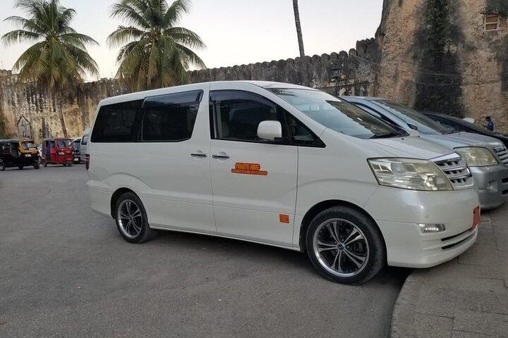 Privétransfer van Zanzibar naar de luchthaven