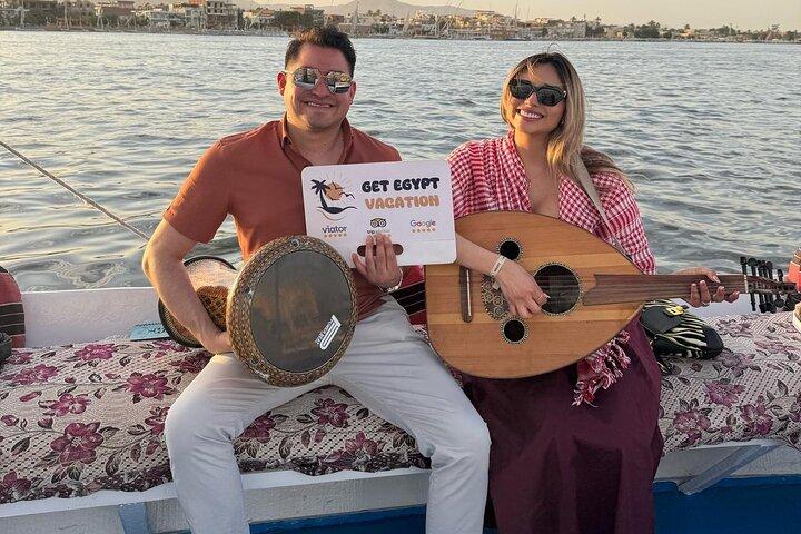 Crucero privado al atardecer por el Nilo en Luxor