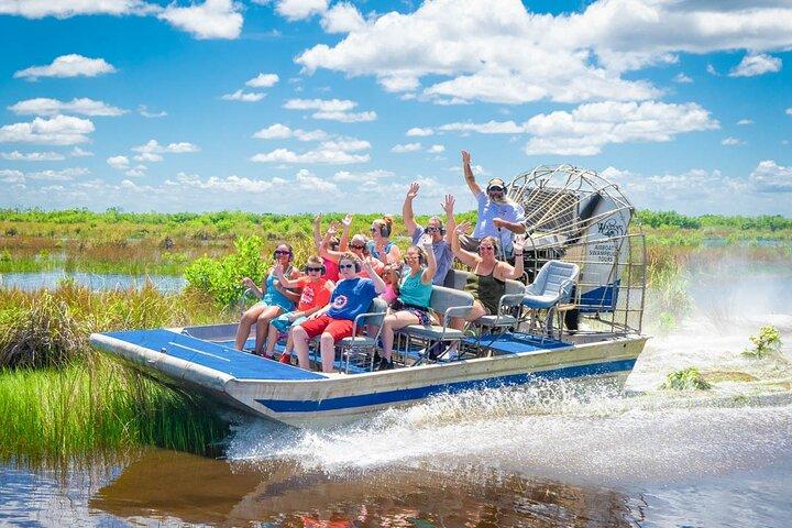 Miami : Excursion en hydroglisseur dans les Everglades + Biscayne