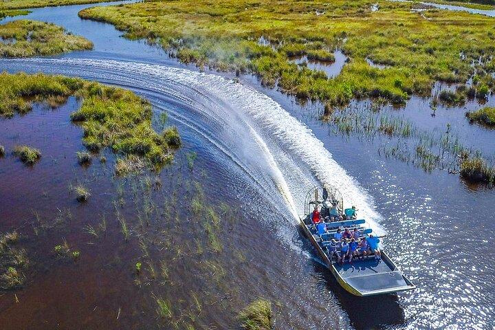 Miami : Excursion en hydroglisseur dans les Everglades + Biscayne