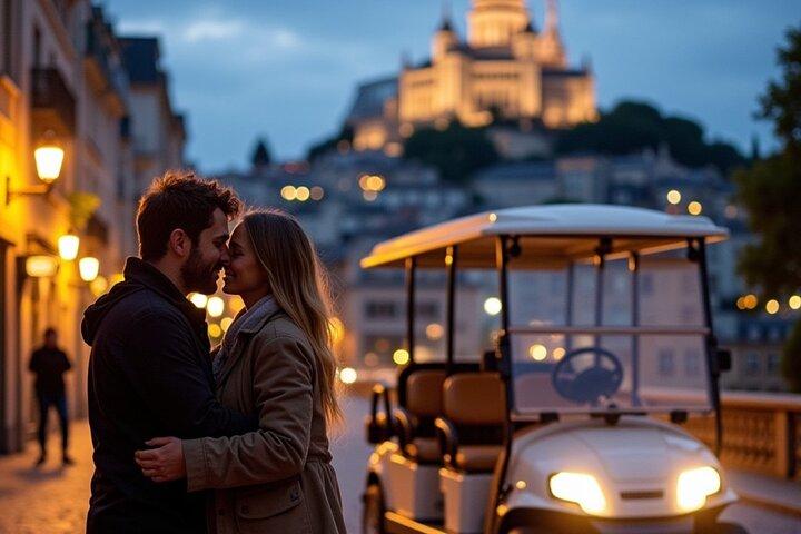 Paris om natten 2 timers privat golfvognstur