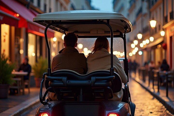 Paris om natten 2 timers privat golfvognstur