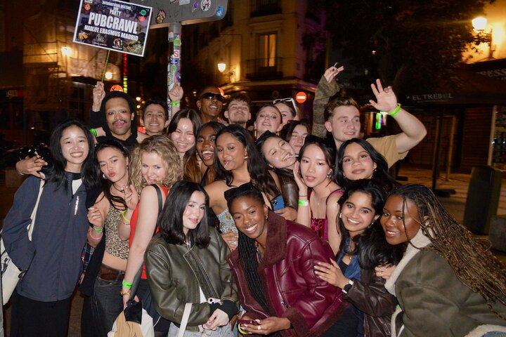 PUBCRAWL Bar og Party Route i Madrid
