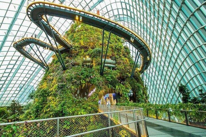 Gardens by the Bay E - Entrada con Flower Dome + CF Singapore