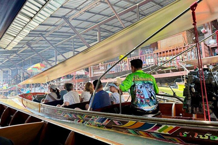 Bangkok : Mercado Flutuante e Descoberta do Mercado de Trens