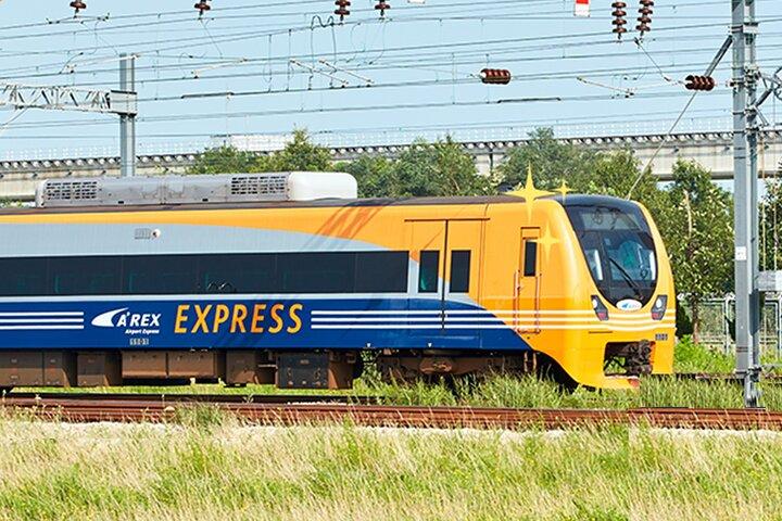 Corée du Sud AREX Express Train de l'aéroport d'Incheon à Séoul