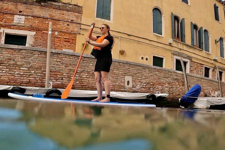 Passeio de Stand Up Paddle pelos Canais de Veneza