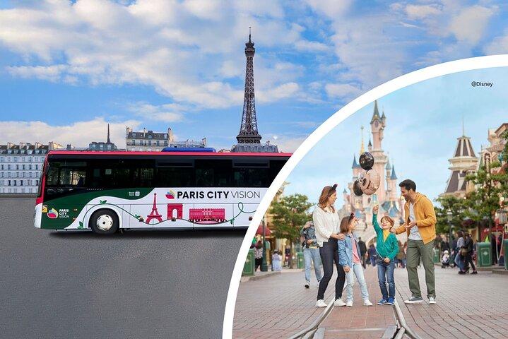 Disneyland® Paris 1 Day Ticket with Transport from Paris