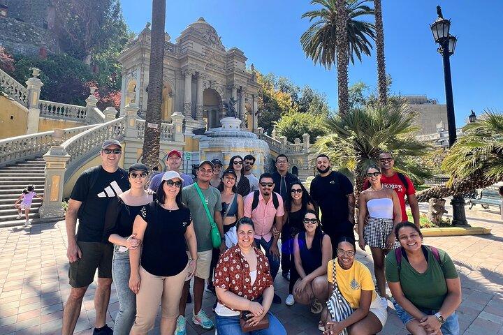 Visite de la ville de Santiago, Chili