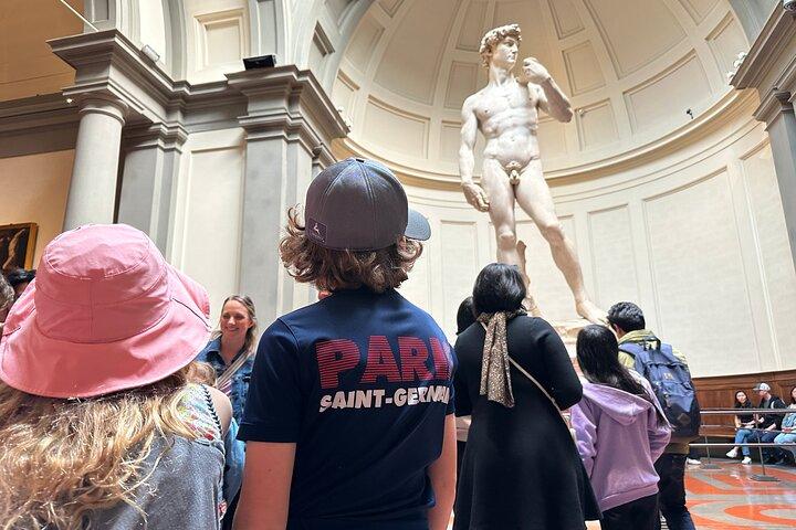 Kindvriendelijke Florence Accademia Tour met Michelangelo's David & City Wonders