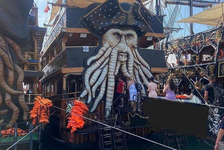 Antalya Pirate Boat Tour with Lunch & Free Soft Drinks
