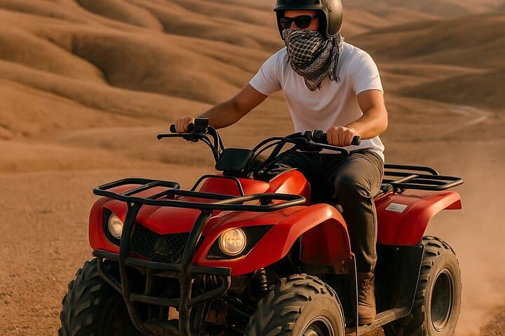Marrakech Desert Dinner show with Quad bike and Camel Ride