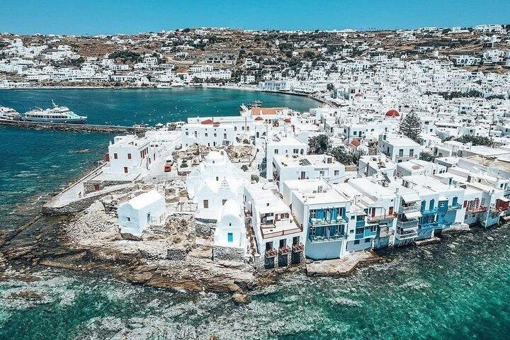 Mykonos Myter Gudar och gamla berättelser Jeep Tour äventyr
