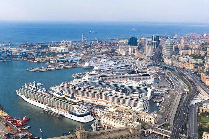 空港送迎： ジェノヴァ空港GOAからビジネスカーでジェノヴァへ