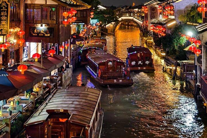 Suzhou klassiske have og mad tur med privat bil og frokost