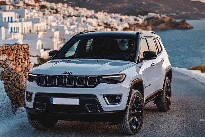 Mykonos privata Jeep Tour och Cultural Escape