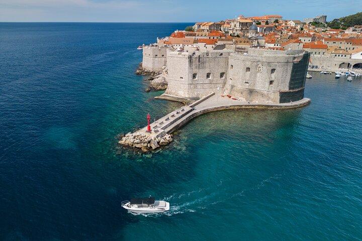 Blue Cave Dubrovnik Motorbåtstur och Lopud Island