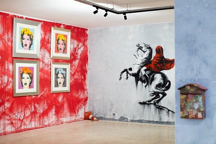 Toegangsbewijs voor het Lisbon Banksy Museum