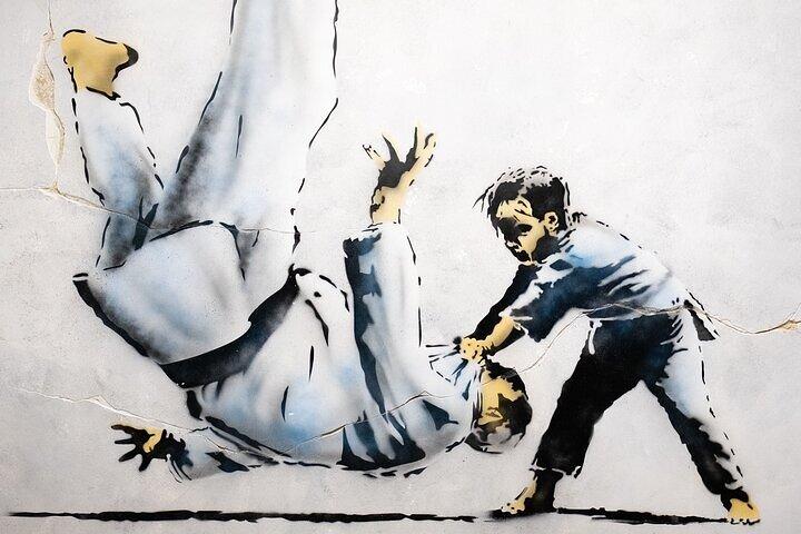 Toegangsbewijs voor het Lisbon Banksy Museum