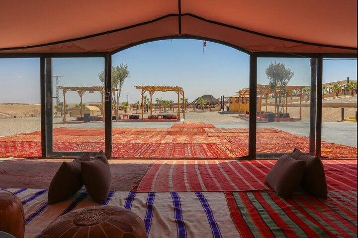 Agafay Desert pool day pass ( Pool + Lunch + pick-up)