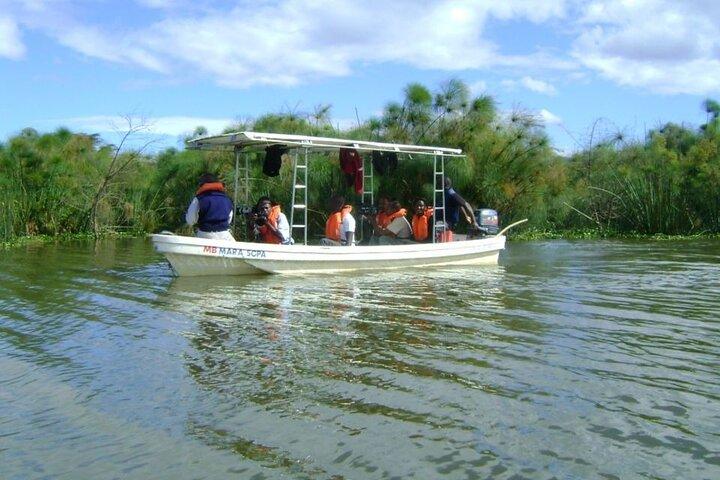 Crescent Island Walking Safari & Naivasha Bootsfahrt