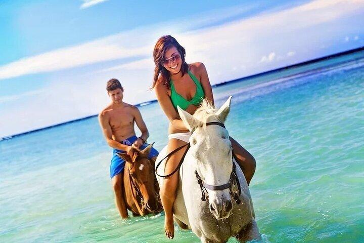 Équitation, shopping et déjeuner