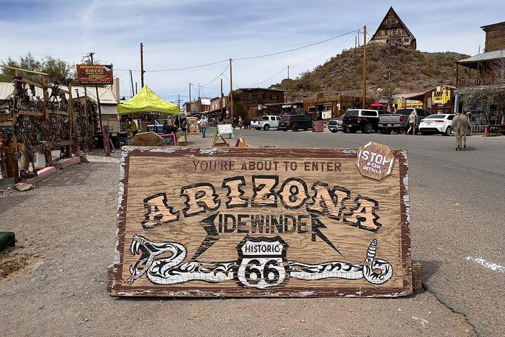 Ruta 66, Oatman, Nelson Ghost Town Excursión en grupo pequeño desde LasVegas