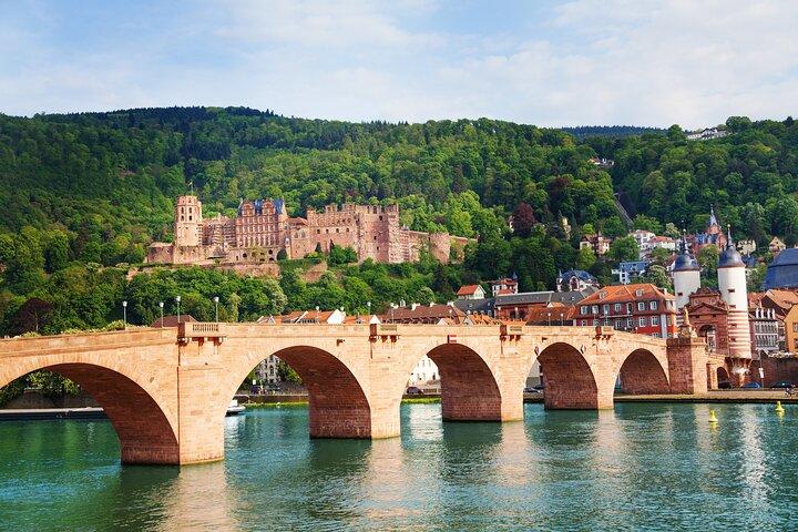 Excursão de dia privada a Heidelberg de Frankfurt com visita ao castelo