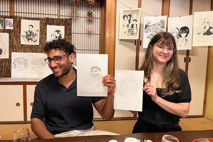 横浜：マンガ・アニメアート＆畳部屋での料理体験