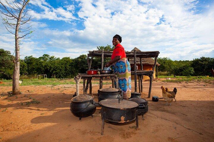 Kulturel landsby tur til Zimbabwe