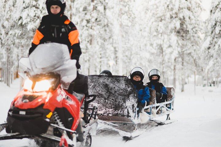 Safari en moto de nieve de 2 horas a Levi Nature
