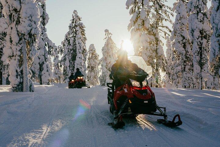 Safari en moto de nieve de 2 horas a Levi Nature