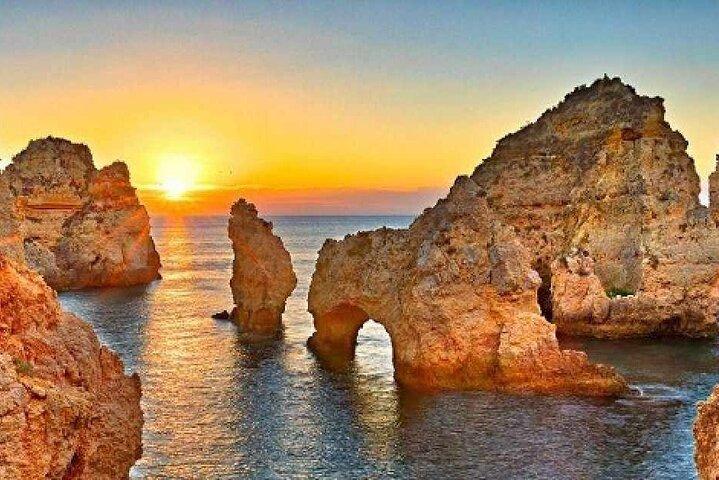 Algarve privé dagtour vanuit Lissabon met benagil grotboottocht