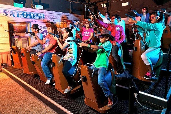 セントーサケーブルカースカイヘリックス4Dアドベンチャーウィングスショー送迎付き