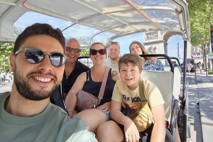 Private Tour durch Paris in Tuktuk