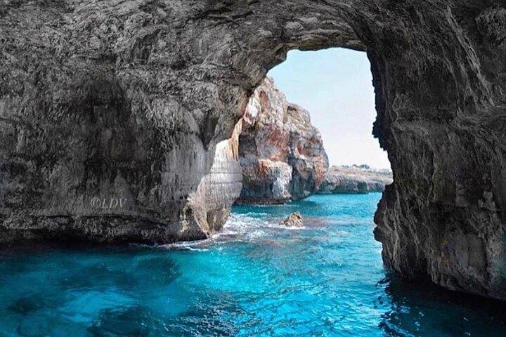 Excursion en bateau dans les grottes de Santa Maria di Leuca