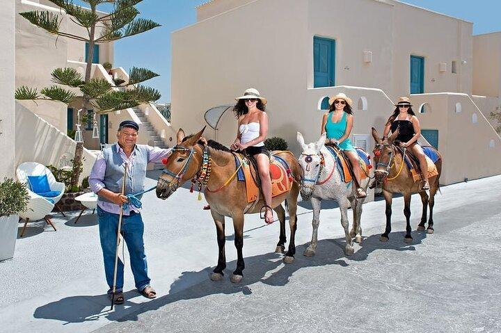 Santorin: Reiten Sie mit einem Esel oder Pferd durch Vulkanlandschaften