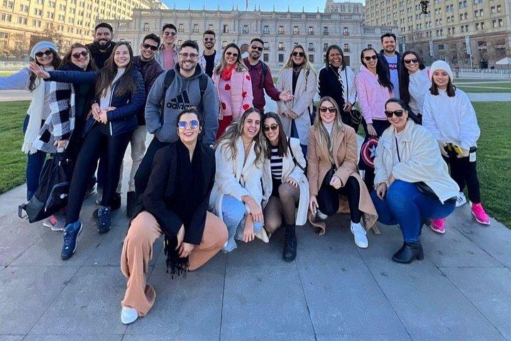 Visite de la ville de Santiago, Chili