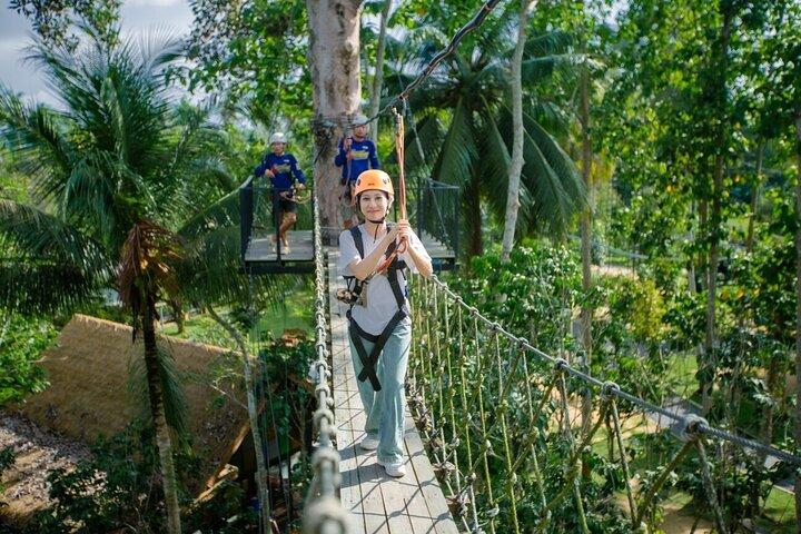 Koh Samui Jungle Zipline Adventure (16 Platforms)