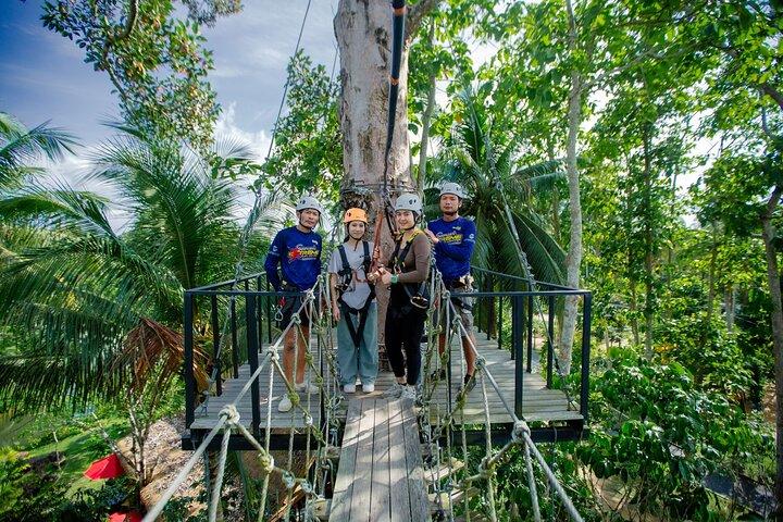 Koh Samui Jungle Zipline Adventure (16 Platforms)