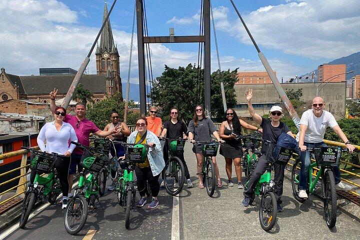Electric Bike City Tour Medellin With Colombian Coffee and Snack
