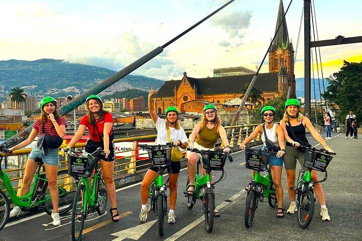 Electric Bike City Tour Medellin With Colombian Coffee and Snack