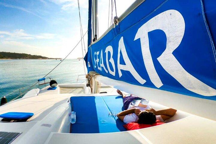 Location de bateaux sur un luxueux catamaran à Lisbonne