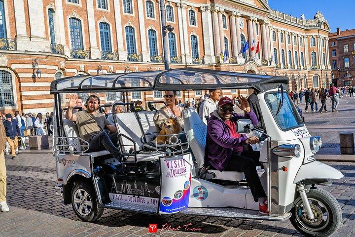 Visita de Toulouse en Tuk Tuk eléctrico