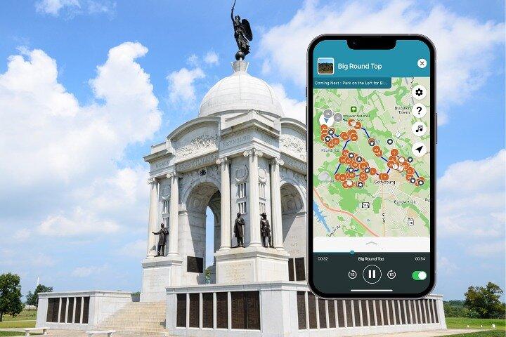 Gettysburg Battlefield Auto-guided Audio Driving Tour